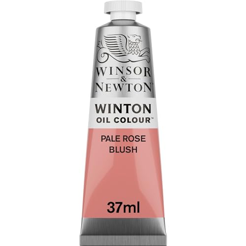 Winsor & Newton Winton Oil Color, 37ml Tube, Pale Rose Blush | High-quality pigments, Durable, Lightfast, Permanent, Uniform Consistency, Great Pigment Load - color: Pale Rose Blush, size: 1.25 Fl Oz (Pack of 1), style: 1.25-oz Tube