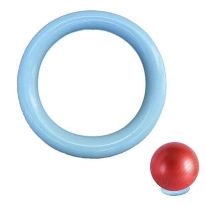 2 Pack Yoga Ring, High Strength PVC Yoga Circle for Women & Men, Non-Slip Smooth Surface, Home Gym Fitness Accessories for Balance Stretching Shaping
