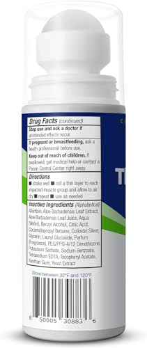 Theraworx Relief for Muscle Cramps Roll-On, 2.5 Oz (2 Count) - size: 2.5 Fl Oz (Pack of 2)
