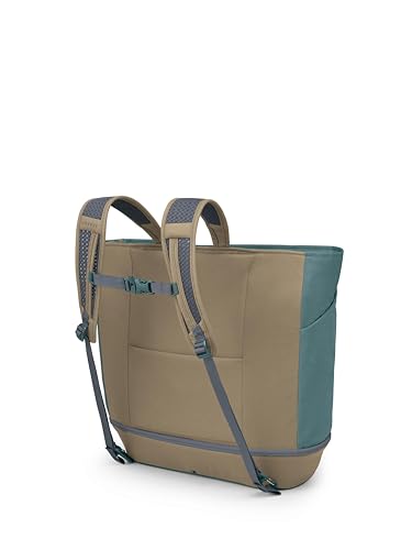 Osprey Daylite Large Tote Pack, Cascade Blue/Latte Brown - color: Cascade Blue/Latte Brown