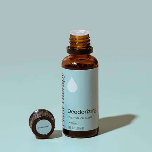 Plant Therapy Deodorizing Essential Oil Blend 30 mL (1 oz) Pure & Undiluted | Pure Essential Oil Blend, Great for Diffusers, Shoes, Gym Bags, and DIY Cleaning Solutions - size: 1 Fl Oz (Pack of 1)
