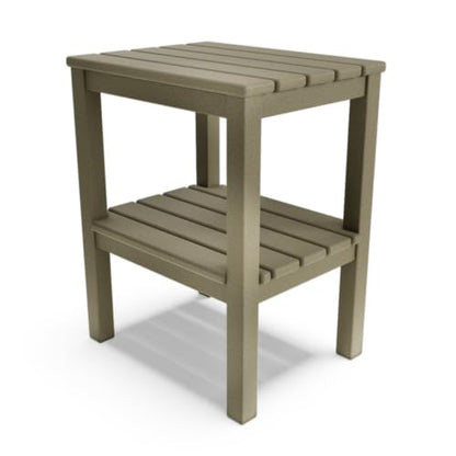 BY THE YARD Accent Table (Weathered Wood) - color: Weathered Wood