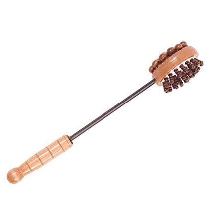SUPVOX Portable Elastic Massage Hammer Roller with Salient Brush Surface for Home Use Back Neck Shoulder Muscle Relief Tool to Promote Blood Circulation and Relieve Fatigue