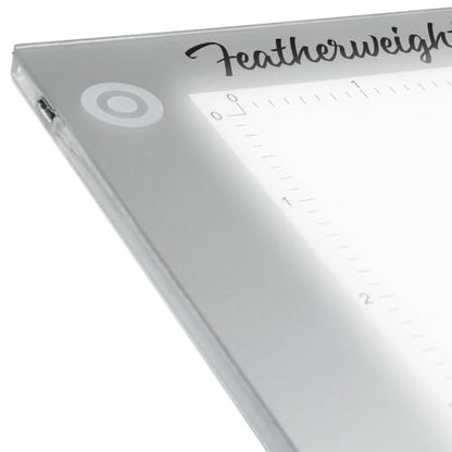 Artograph Featherweight LightPad 9" x 12" Dimmable Thin LED Lightbox Drawing Board for Tracing, Crafting, Tattoo Design, and Drafting