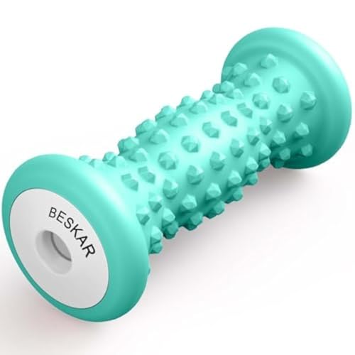 BESKAR Foot Massager Roller for Plantar Fasciitis Relief - color: Green