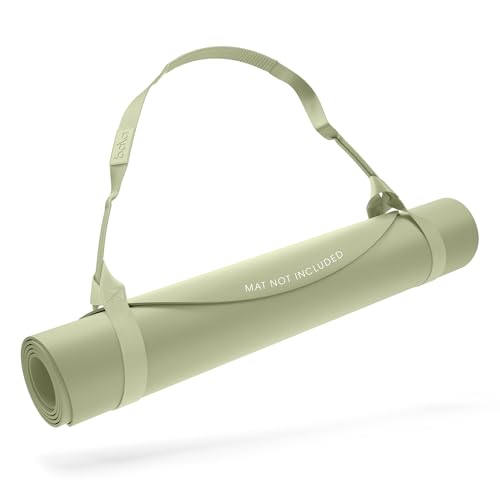 Bala Yoga Mat Straps for Carrying, Lightweight Yoga Mat Sling Holder - color: Sage