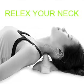 Neck & Shoulder Wellness Relaxation Pillow, Tension Reliever, Manual Pressure Massage Tool for Muscle Comfort & Everyday Relaxation, Non-Powered Massage Apparatus, Massage Ball – C