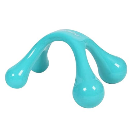 BioSwiss Handheld Full Body Massager, 4-Leg Pressure Point Massage Tool for Back, Neck, and Shoulder, Portable Manual Massager - style: Full Body