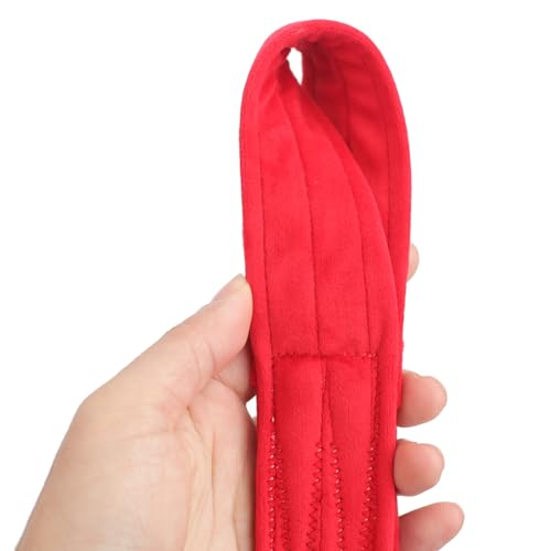 Aerial Straps Aerial Hoop Hand Lyra Hoop Hand Loop for Aerial Cube Pole Circus Acrobatics Dance Strength Training - color: Red