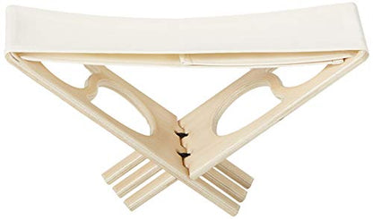 Still Sitting Nomad Meditation Bench (Large, Natural) - color: Natural, size: Large