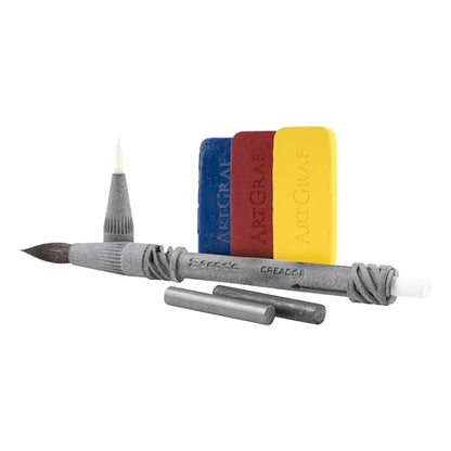 Escoda Creador Travel Kit for Painting, Drawing and Sketching, 9 Piece Set