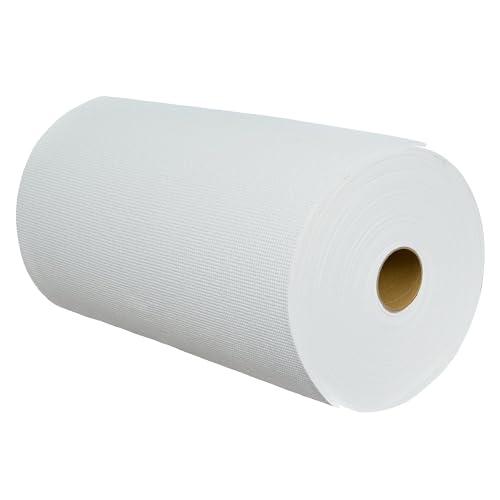 Ascend 6mm Thick Yoga Mat Roll, 50ft x 24in - color: White