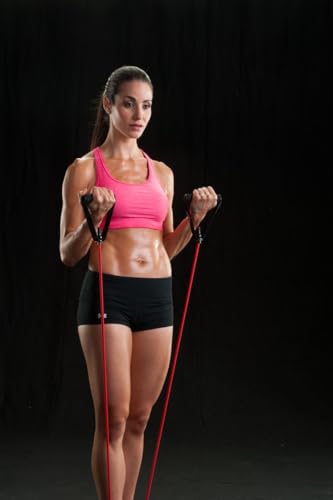 Black Mountain Products New Strong 25 -Pounds Resistance Bands - color: Red