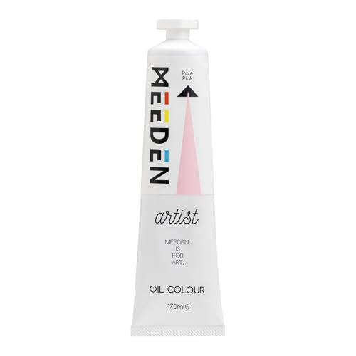 MEEDEN Artist Grade Oil Paint: Pale Pink - 170ml/5.7oz Tube | Professional Art Paints and Supplies for Canvas Painting - color: Pale Pink, size: 5.7 Fl Oz (Pack of 1)