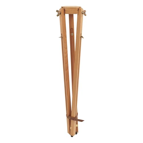 Mabef M/A30 Wooden Tripod. Oiled Beechwood Artist Support Stand for Pochade Boxes, Indoor Outdoor, Supports up to 17 3/4 lbs - style: Pochade Box Tripod