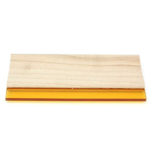 INTBUYING Screen Printing Squeegee 39 inches Long Wooden Ink Scraper 75 Durometer 4 inches Wide - size: 39 inches long
