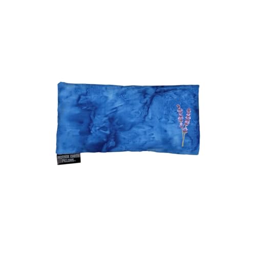 Mother Earth Pillows Therapeutic Eye Pillow (Blue Print - Soothe Herbal Blend) - color: Blue Print - Soothe Herbal Blend