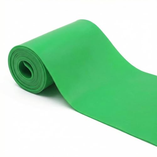 1.5M Resistance Band Elastic Stretch Band for Yoga Pilates and Strength Training - color: green