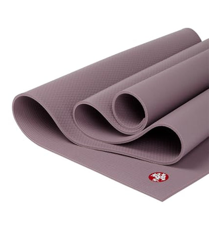 Manduka PRO Yoga Mat - 6mm | Lifetime Durability | Hygienic Construction | Premium Studio Quality | Teacher Approved - color: Elderberry, size: 71" x 26"