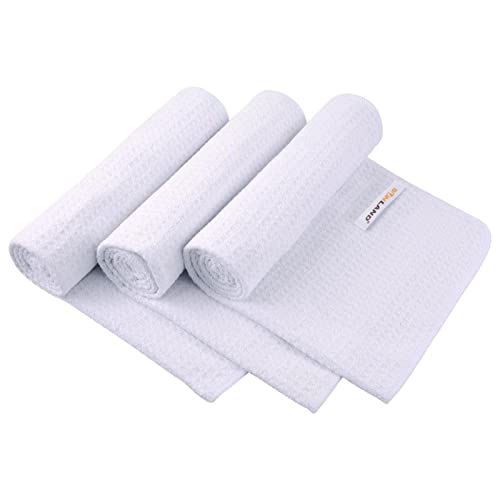 SUNLAND Microfiber Workout Gym Sweat Towels for Men | Fast Drying, Fitness Sports Towel, For Women, Lightweight Multi-Purpose, Hot Yoga Towel - color: White, size: 16x32inch