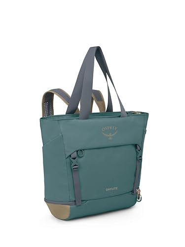 Osprey Daylite Large Tote Pack, Cascade Blue/Latte Brown - color: Cascade Blue/Latte Brown
