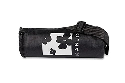 Kanjo Premium Acupressure Belt - Lightweight on-the-go Pain Relief - Relieves Back Pain - 100% Cotton Linen - Includes Carry Bag - Onyx