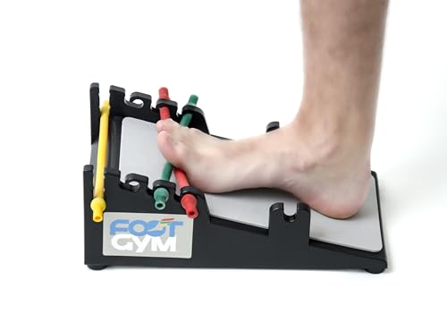 Foot Gym Recover and Treat Pain Related to Plantar Fasciitis, Achilles Tendonitis, shin splints, Foot Pain & Provide Rehab from Foot or Leg Injury with hot/Cold Massage Roller