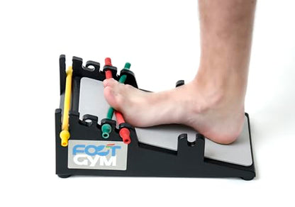 Foot Gym Recover and Treat Pain Related to Plantar Fasciitis, Achilles Tendonitis, shin splints, Foot Pain & Provide Rehab from Foot or Leg Injury with hot/Cold Massage Roller