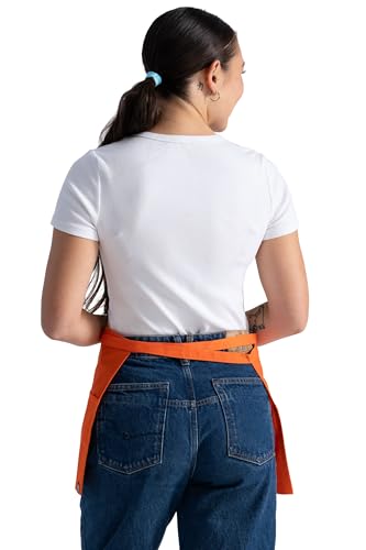 Chef Works Unisex Waitress Apron - color: Tangerine