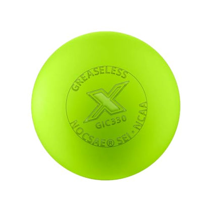 PEARL X Greaseless Lacrosse Balls by Guardian Innovations - Official Ball of NCAA Championships - Meets NOCSAE Standards and SEI/NCAA Certified - color: Optic Yellow, size: 20 Pack