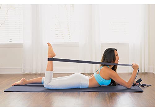 Clever Yoga - 7 Piece Yoga Kit for Women & Men, 6mm Cushioned Mat, 2 Blocks, Strap, Mat and Hand Towels & Carrying Bag - Starter Yoga Set, Accessories & Equipment for Home Workout