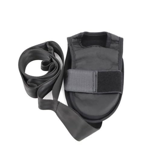 Flexibility Stretching Strap, Mobility Support Band for Dance Ballet Yoga Workout - color: Black