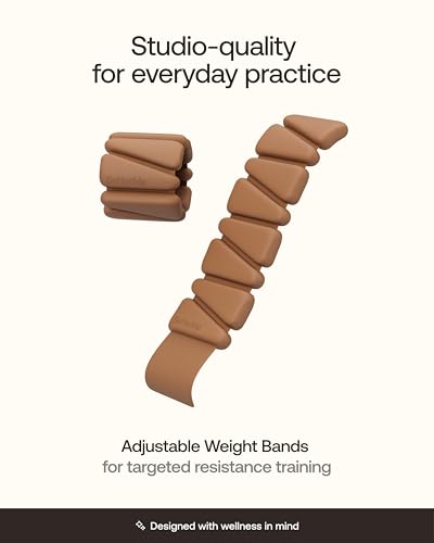 BetterMe Pilates Essential Kit with Yoga Mat and Adjustable Weight Bands - Pilates Ring, Resistance Bands, Pilates Ball, Grip Socks, Non-Slip Exercise Mat with Strap, Ankle Weights & Wrist Weights
