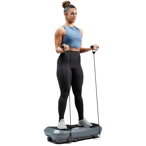 Sunny Health & Fitness 2D/3D Vibration Platform Exercise Machine w/ Remote - size: 3D