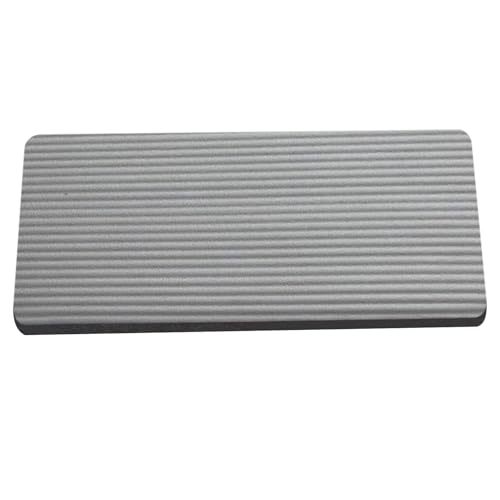 Yoga Knee Pad, Kneeling Pad, Rectangle Yoga Knee Pad Cushion, Yogas Props and Accessories for Women/Men Cushions Knees and Elbows for Kneeling, Pilates(COLOR:Grey 61x25.5x1.5CM)