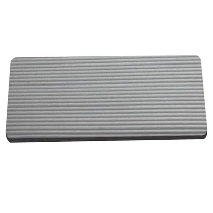 Yoga Knee Pad, Kneeling Pad, Rectangle Yoga Knee Pad Cushion, Yogas Props and Accessories for Women/Men Cushions Knees and Elbows for Kneeling, Pilates(COLOR:Grey 61x25.5x1.5CM)