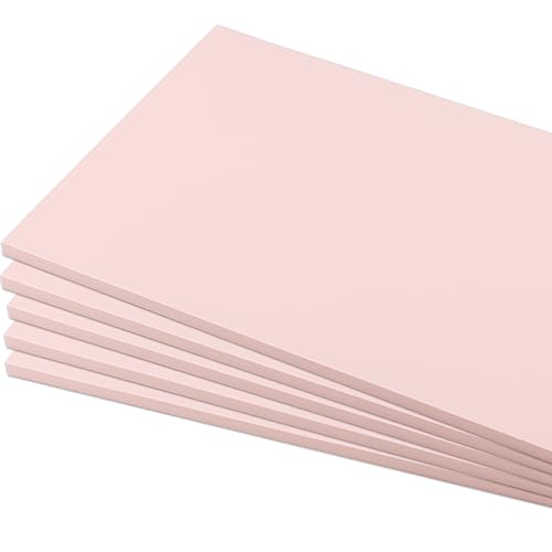 12 PCS 8x6 Inch Pink Rubber Carving Blocks, Soft Linoleum Rubber Stamping Block, Linoleum Blocks for Printmaking, Engraving Crafts
