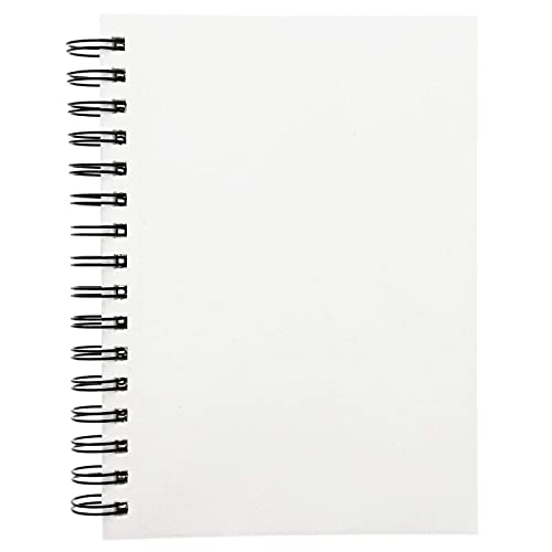 Bright Creations Perforated Spiral Sketchbook - Acid-Free Ivory Art Paper - Perforated Pages for Drawing Pad - Spiral-Bound Portable Sketch Pad - 5.5 x 8.5 in, Ivory, Pack of 3, 100 Sheets