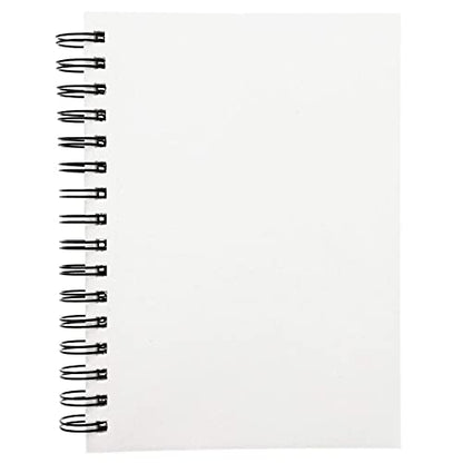 Bright Creations Perforated Spiral Sketchbook - Acid-Free Ivory Art Paper - Perforated Pages for Drawing Pad - Spiral-Bound Portable Sketch Pad - 5.5 x 8.5 in, Ivory, Pack of 3, 100 Sheets