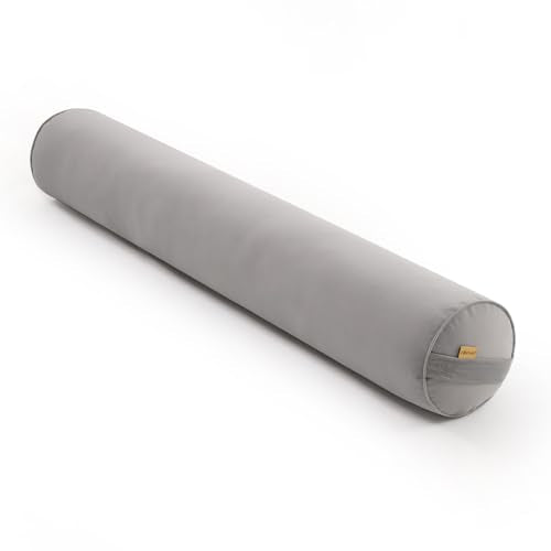 Body Pillow for Adults,Long Round Pillow,Big Cylindrical Pillow,Large Full Bolster Pillows for Side Sleepers (Zinc Gray, 47.24"*7.87") - color: Zinc Gray, size: 47.24"*7.87"