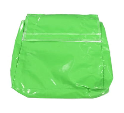 Durable Sandbag Covers Heavy Duty Vinyl with D-Ring | Commercial Grade 18oz PVC, 21" Square Sand Bags, 50lb Capacity Anchor Weight Covers for Inflatables, Tents, Tarps - color: Light Green