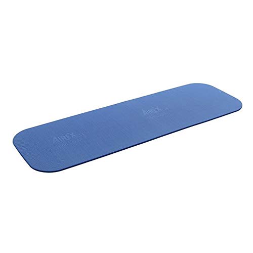AIREX Official Coronella Exercise Mat - Home Workout Mat for Rehabilitation, Strength Training, Aerobics, Water Fitness, Exercise, Home Workouts, Floor Exercises with Premium Foam - color: Blue, size: 72" x 23", style: Without Hanging Grommets