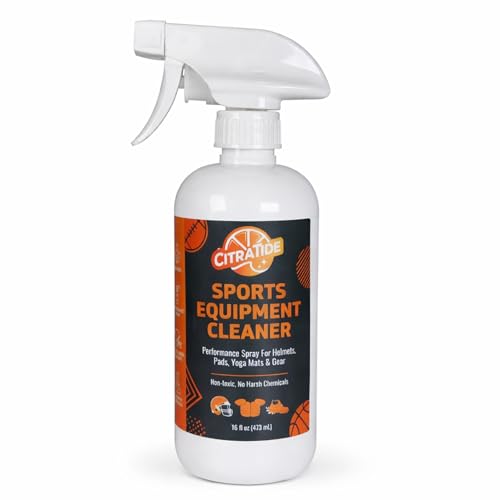 Hypochlorous Acid Sports Gear Refresh Spray – Non-Toxic Equipment Refresher for Helmets, Pads, Yoga Mats & Gym Equipment – No Harsh Chemicals – 16 oz