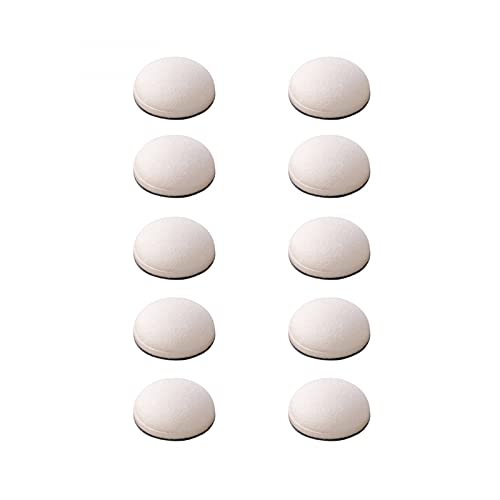 CYFUN DESIGN Mini Ink Blending Tools Foam Replacement Foams for DIY Scrapbooking Paper Crafting Handmade Crafts Scrapbooking Supplies Crafting Projects - color: 10pcs Semicircle Foam Refills