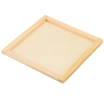 30 PCS 6 x 6 inch Wood Canvas, Blank Square Canvas for Painting, Unfinished Wooden Canvas Board for Painting DIY Craft Projects - size: 6 x 6 inch