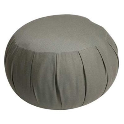 Kapok Zafu Meditation Cushion - color: Olive