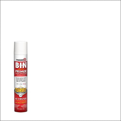 Zinsser B-I-N Shellac Primer-Sealer | 26oz primer-sealer. Blocks stains & seals surfaces with superior adhesion for interior/exterior wood, drywall & metal. - size: 26 Ounce (Pack of 1), style: Spray