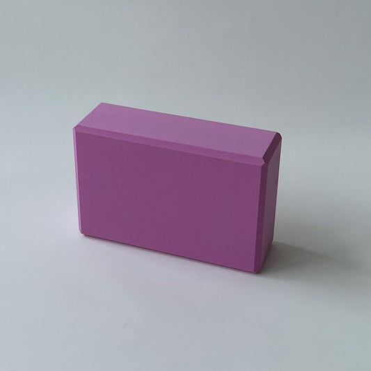 Non-Slip Yoga Block EVA Foam- 9.0"L × 5.9"W × 3.0"H, Lightweight at 0.44 lb - color: Puple, size: 0.44lb / 200g(9.0"L × 5.9"W × 3.0"H)