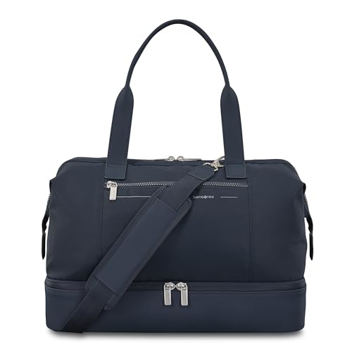Samsonite Better Than Basic 드롭 바텀 위켄더 - color: 미드나잇 블루