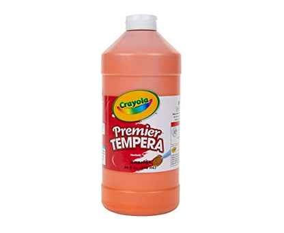 Crayola Tempera Paint, Orange Kids Paint, Art & School Supplies, 32oz - color: Orange